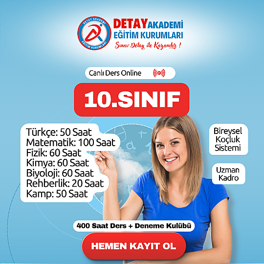 10.Sınıf Canlı Ders Online