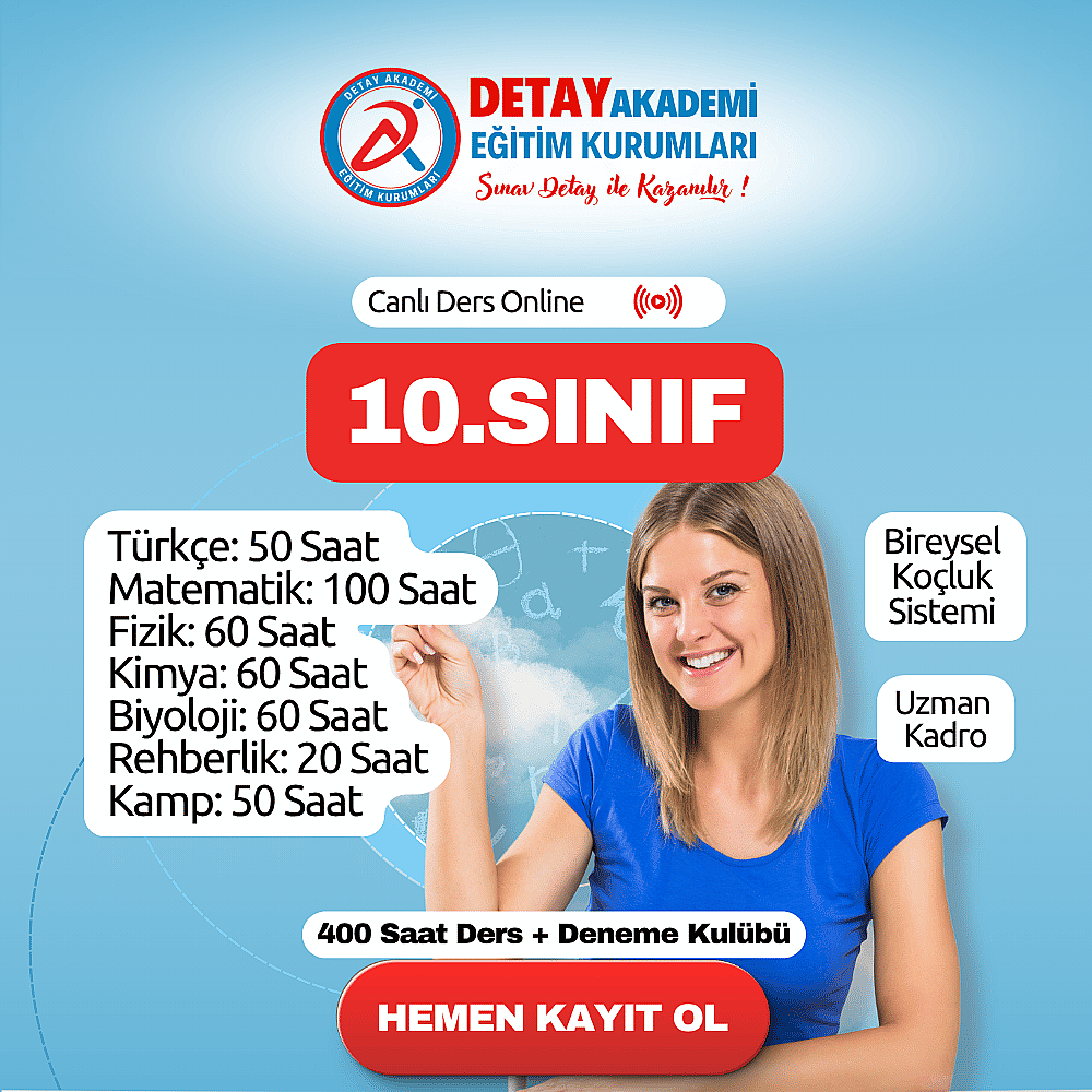 10.Sınıf Canlı Ders Online - 1