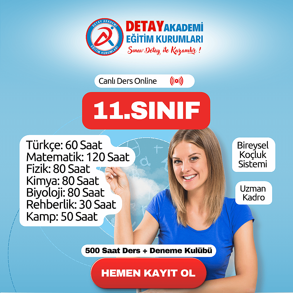 11.Sınıf Canlı Ders Online - 1