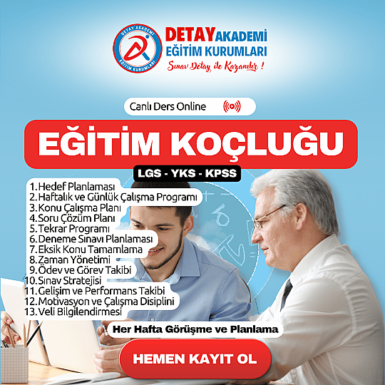 Eğitim Koçluğu Canlı Ders Online 